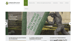 Desktop Screenshot of fundacionsavia.com